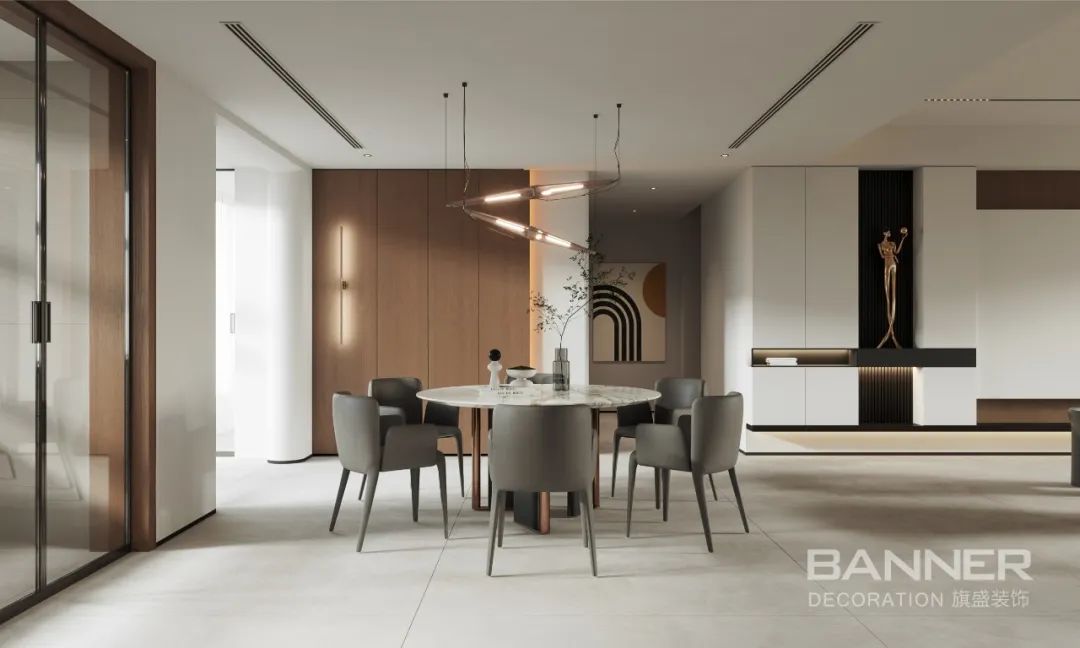 245㎡现代极简大平层（湖城大境天第）-21