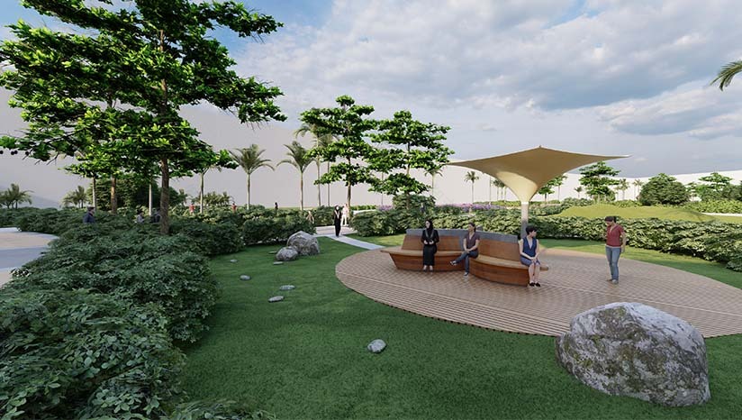 Mall of Arabia 庭院有机公园设计丨埃及丨开罗大学工程学院建筑系-10