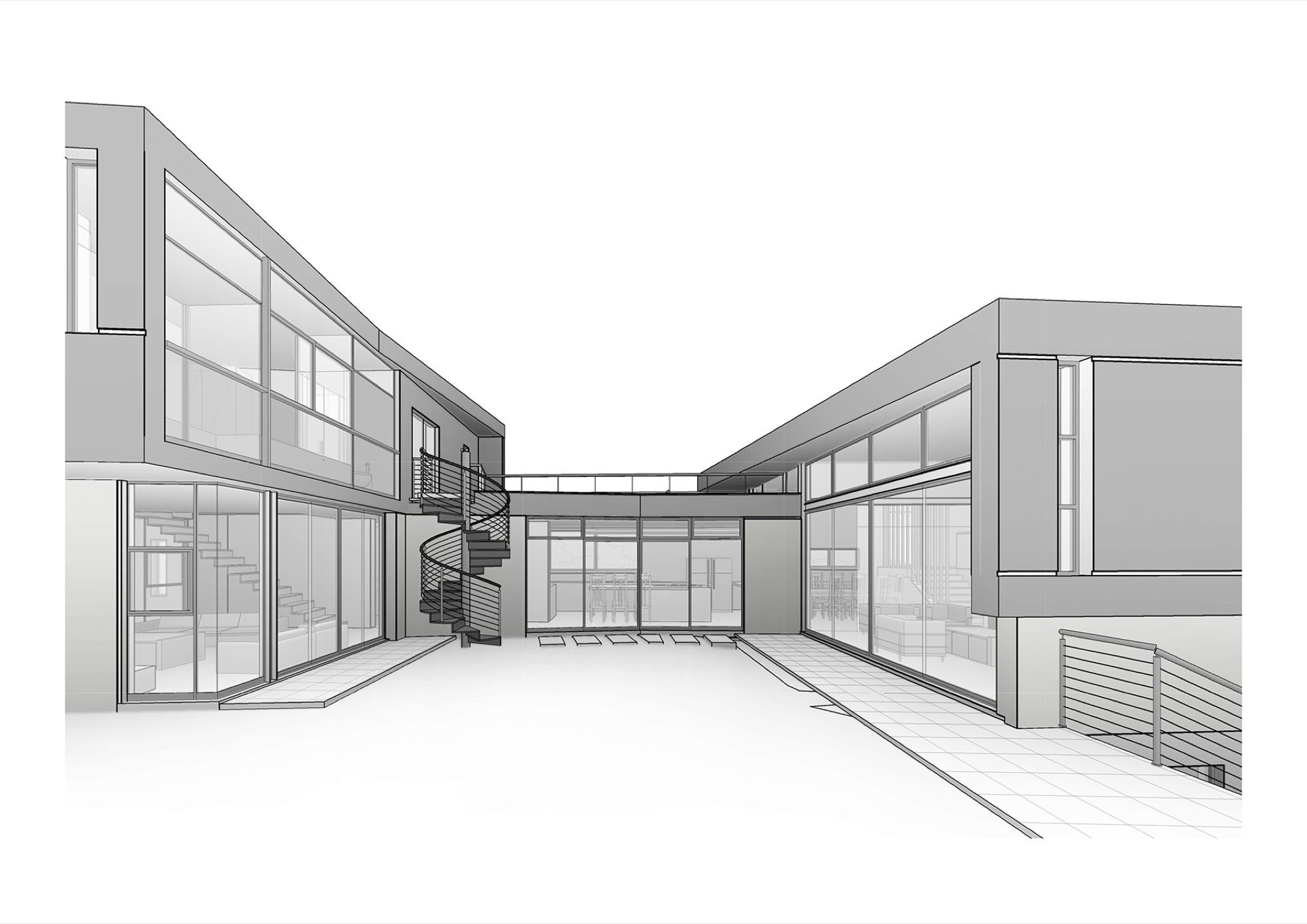 南非约翰内斯堡 Granite House | 现代家庭生活与自然景观的融合-40