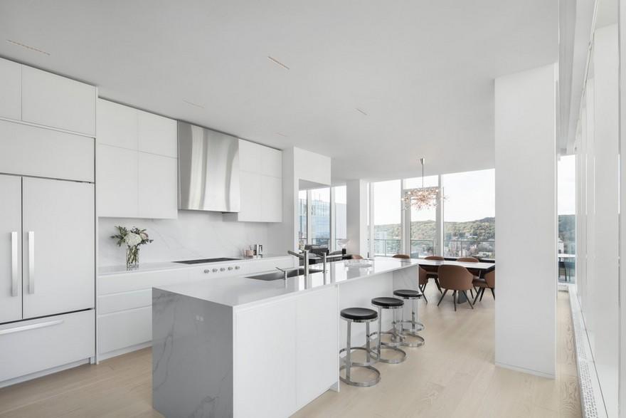 Belvedere Penthouse in Downtown Montreal / Desjardins Bherer-15