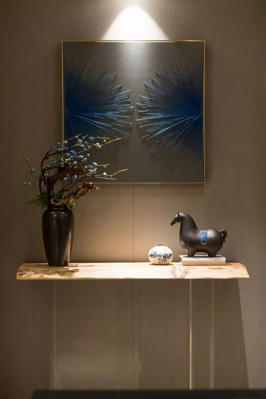 常德壹号府·新中式风格样板房设计丨中国常德丨伊派软装设计-22