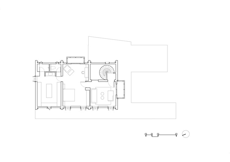 泰国 Baan Bangpok 家庭住宅，垂直螺旋楼梯设计-30