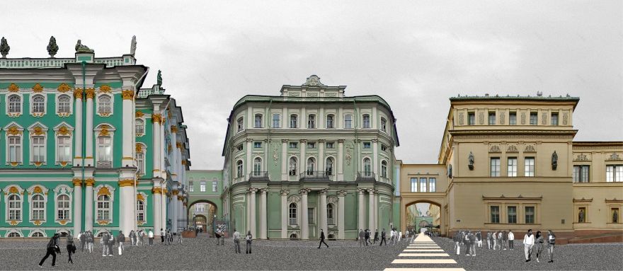 小埃尔米塔日博物馆的隐藏空间变身临时展览馆-13