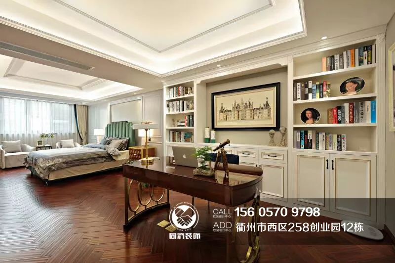 同济大宅全案设计中心美式轻奢排屋案例解读-23