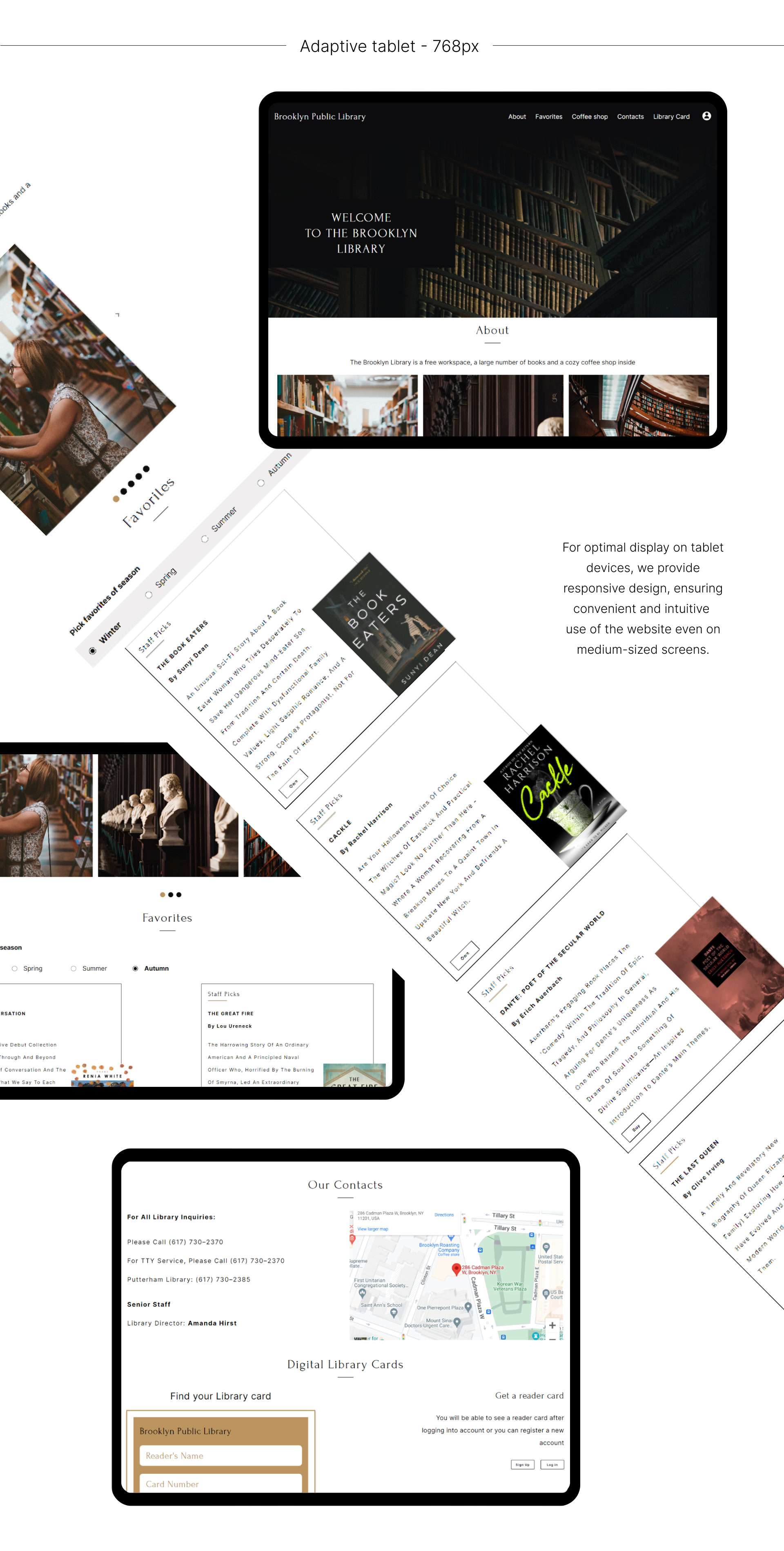 Library网站布局及着陆页设计丨无相关信息-8