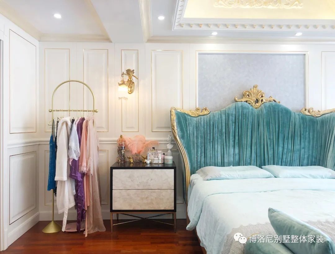 北京华贸城别墅法式浪漫设计-21