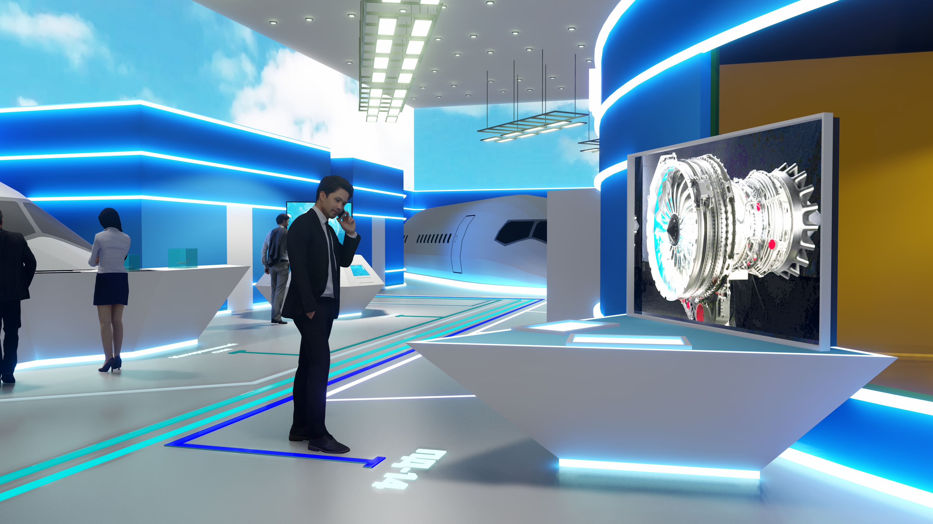 MS21 演示厅室内设计项目-5