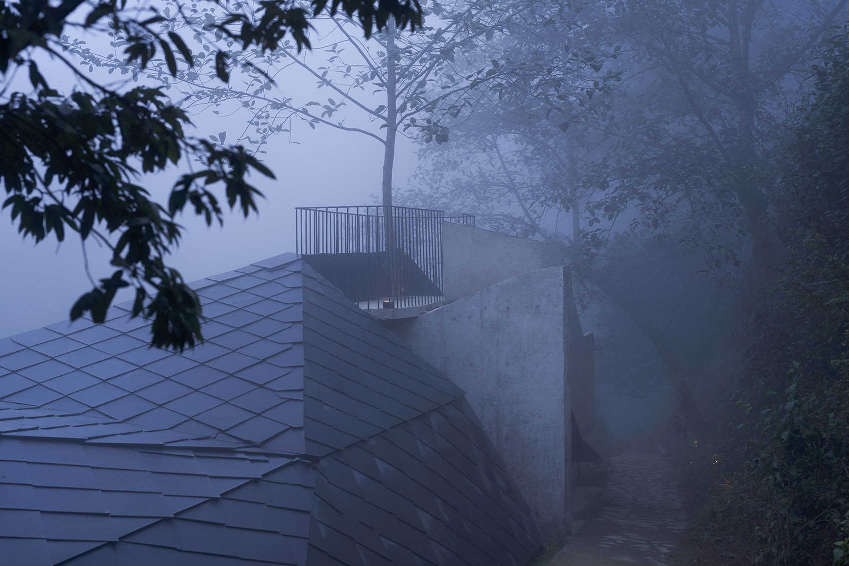 隐入山林的建筑——云南大理无量山风景厕所丨孔祥伟工作室-38