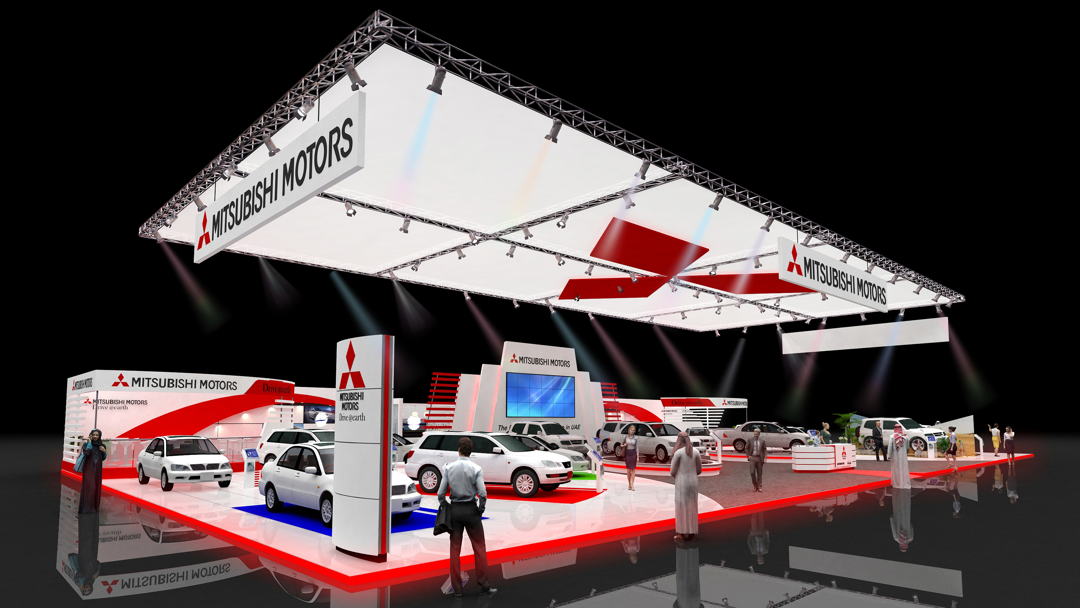 Mitsubishi @ Dubai Motor Show-1