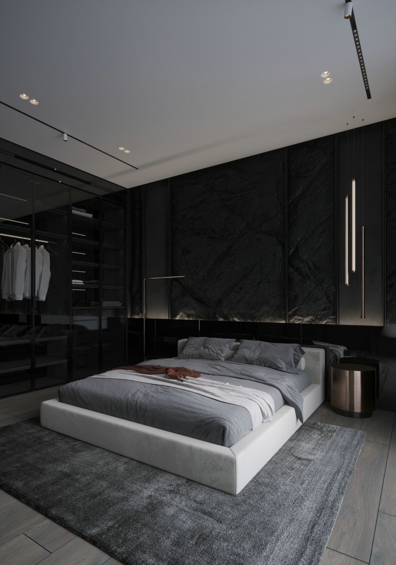 质朴色调++ 线条感，打造超舒适、超有范儿的家居空间-9