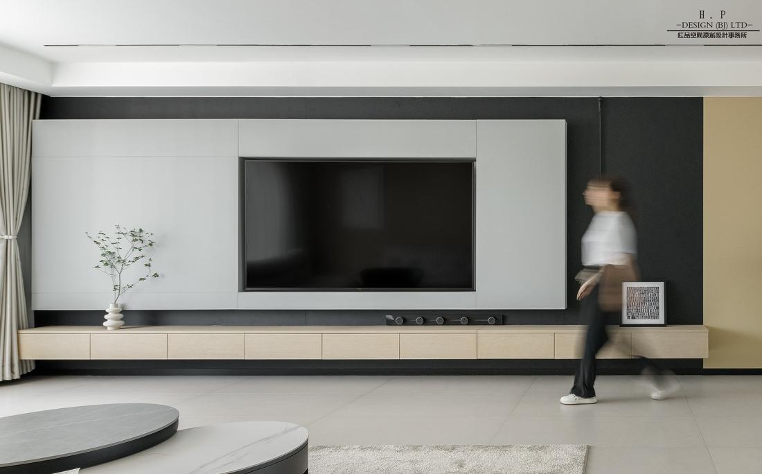 意式简约风二孩家庭的舒适美宅设计-17