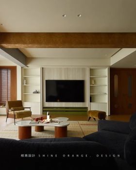 橙熹·实景 | 热爱 是家的答案×SHINEORANGE: 中古包豪斯风 静而有度 简而有魂