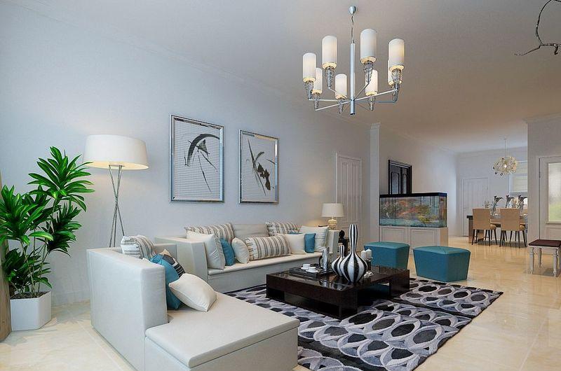 哈尔滨实创装饰打造恒盛豪庭132平简洁温馨现代三居-15