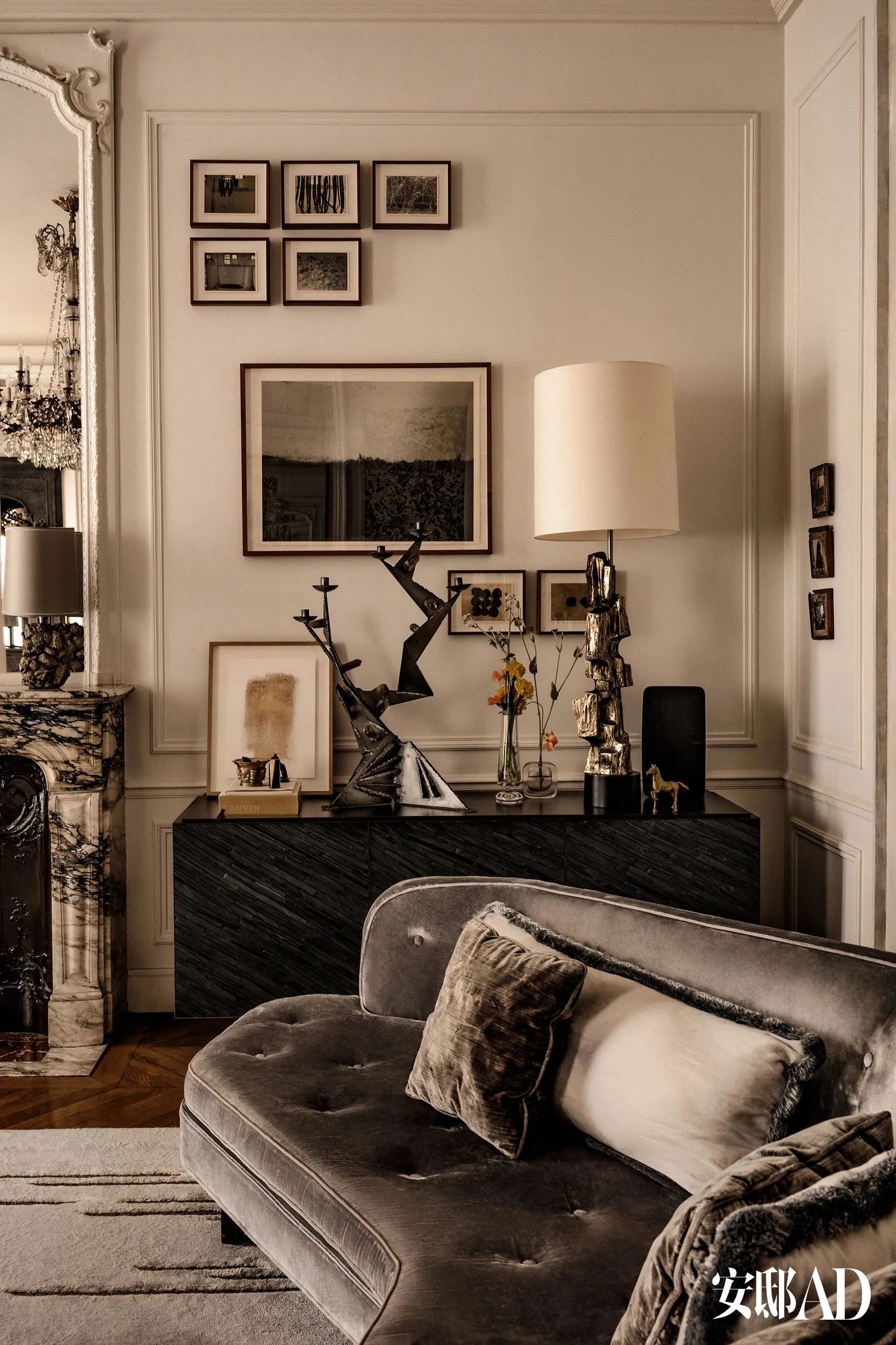 Aline Asmar d’Amman的巴黎私宅丨法国巴黎-21