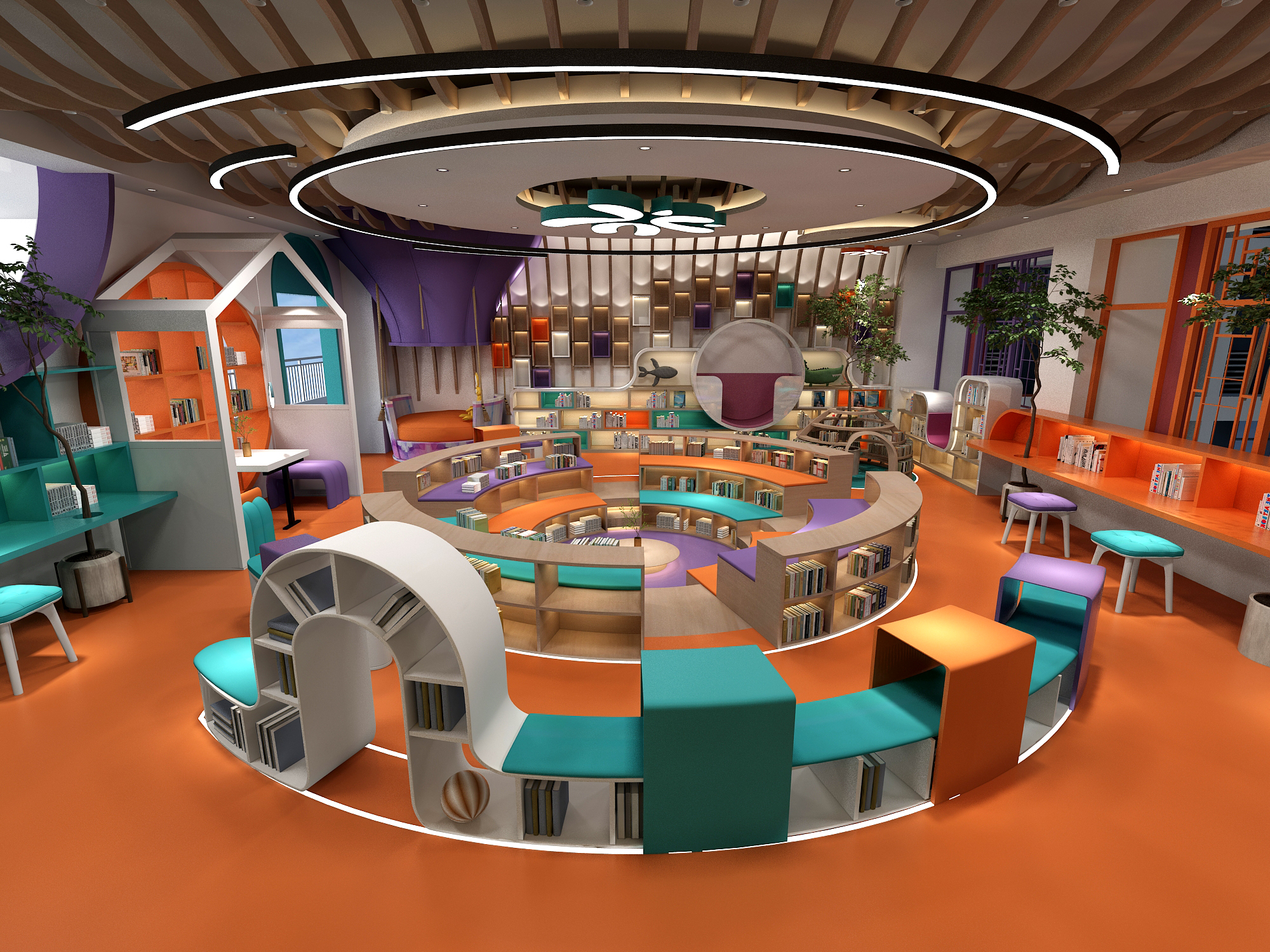 学校最美图书馆设计-59