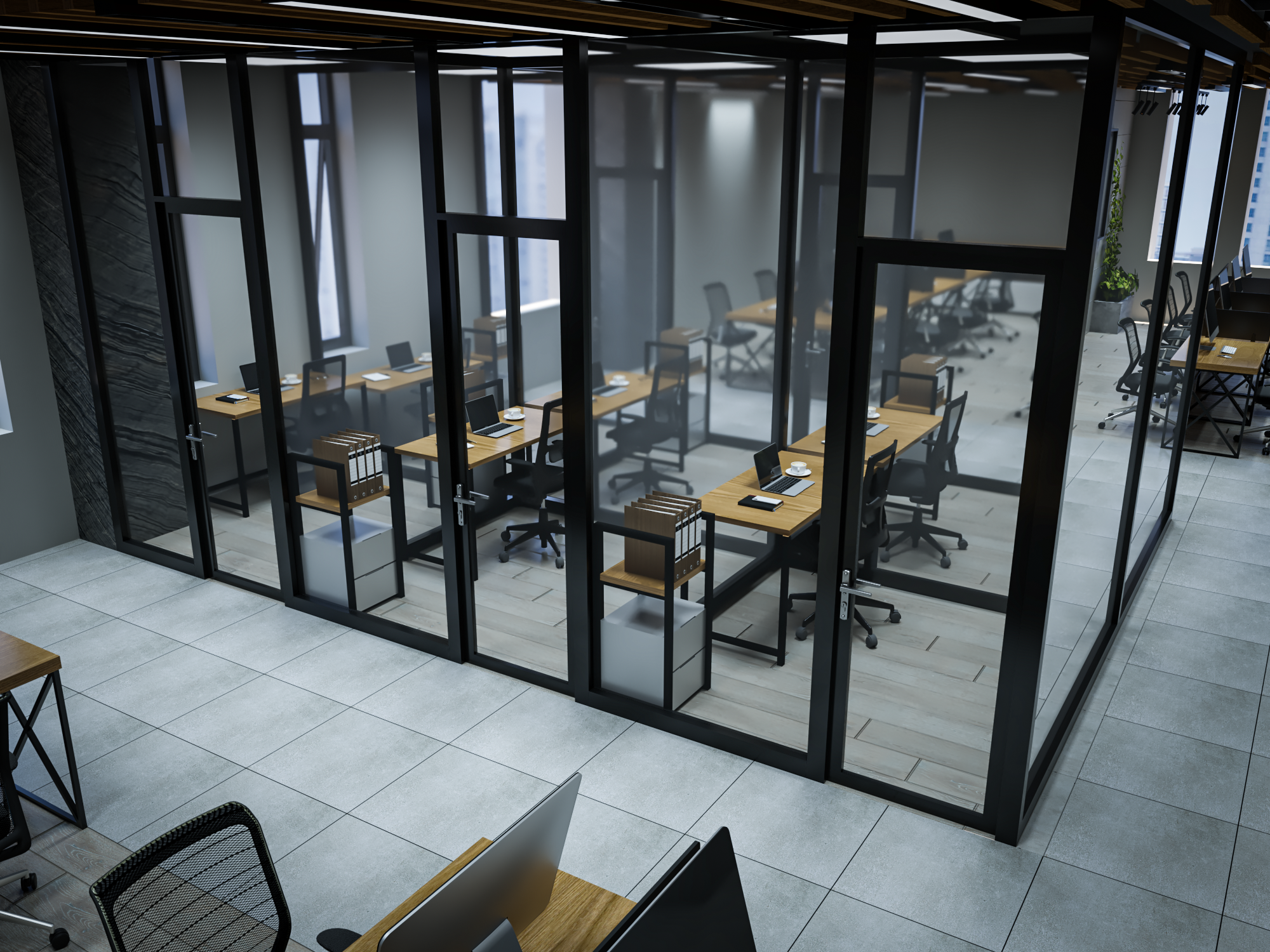 STEPUP 联合办公空间室内设计-9