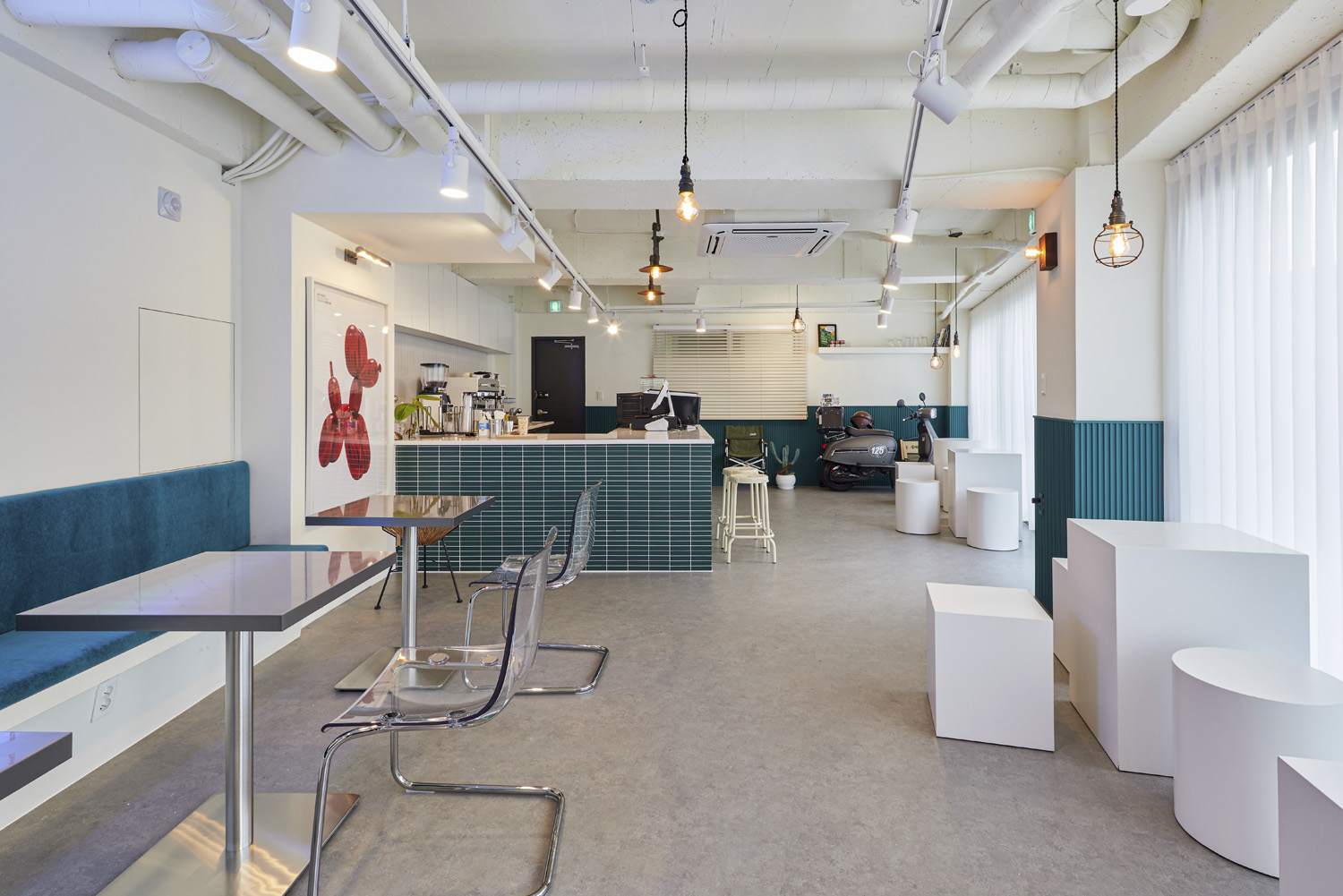 19 平现代简约咖啡厅 打造精致空间-2