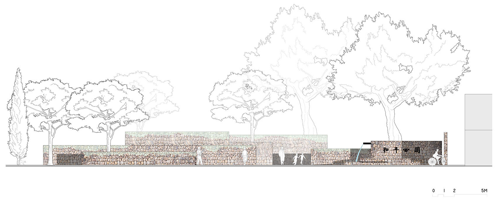 和平公园六号门暨天宝路入口更新改造，上海 / 致正建筑工作室-55