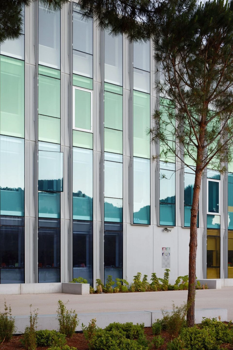 Simone Veil 中学丨法国尼斯丨Comte Vollenweider Architectes-27