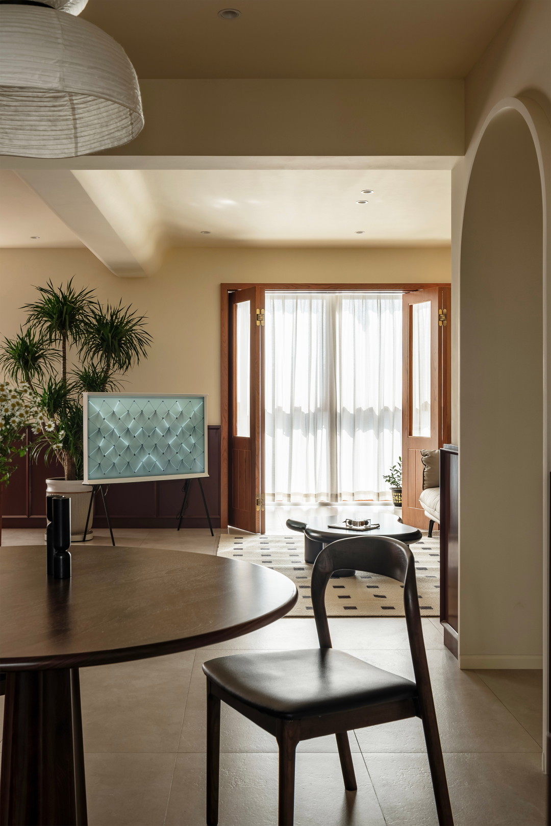 复古绿植空间 · 125㎡五室改三室的满屋书香之家丨中国芜湖丨研己设计-42