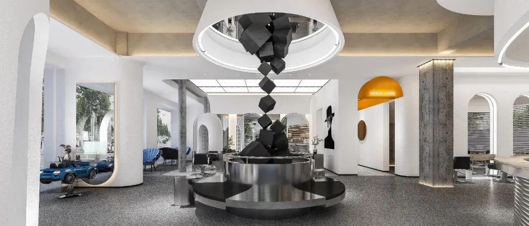 首发 X CARR SALON丨以元素为载体将空间“形式”完整体现-134