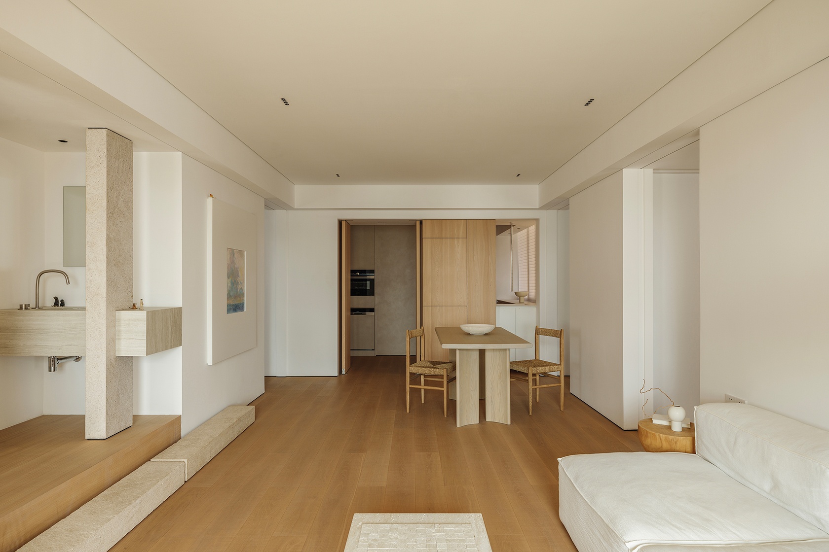 沿结构重塑广州100㎡空间|KINJO DESIGN几筑空间设计丨中国广州-4