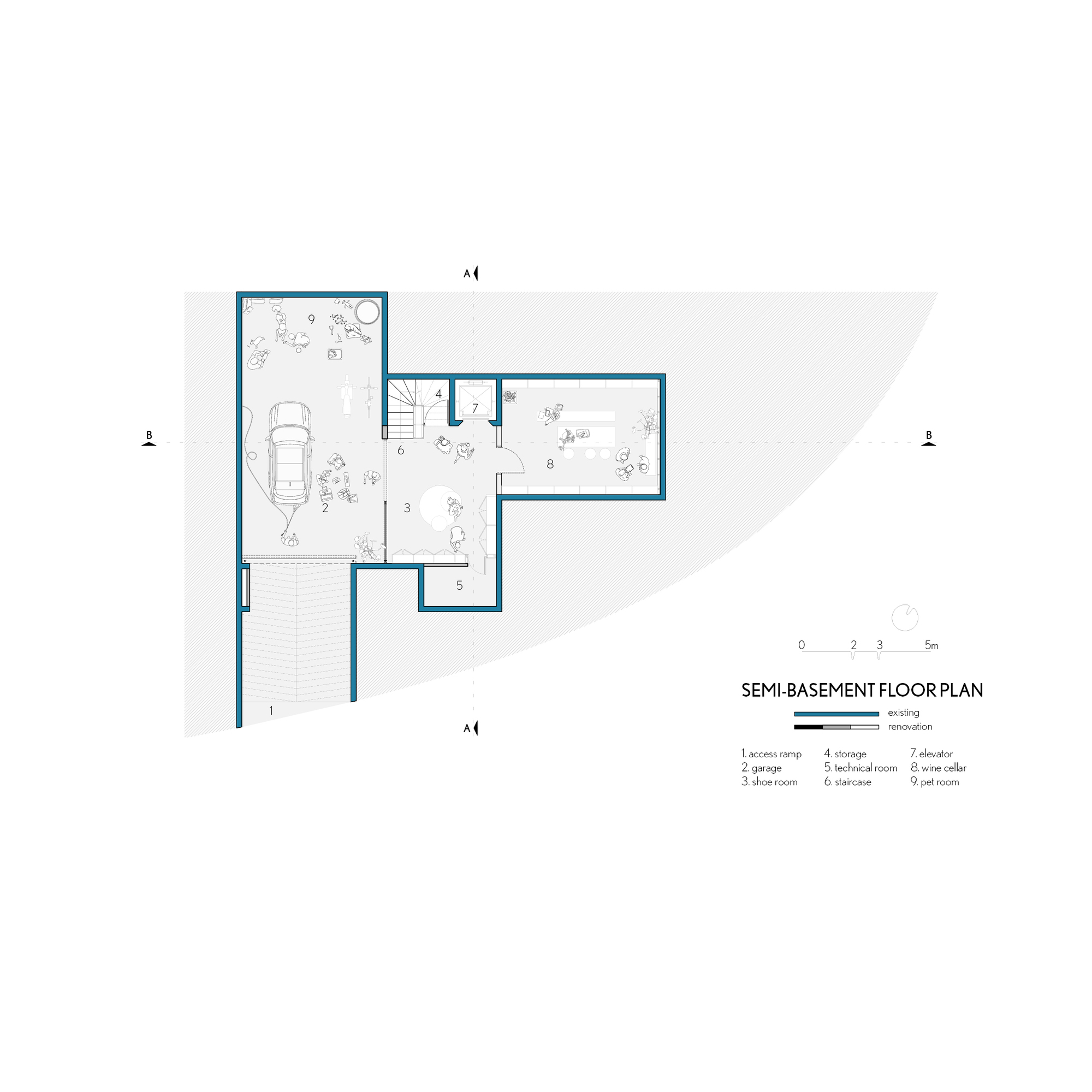 邦的家

注：Bống可能是人名，音译为邦，具体应以实际情况为准 丨越南胡志明市丨23o5Studio-53