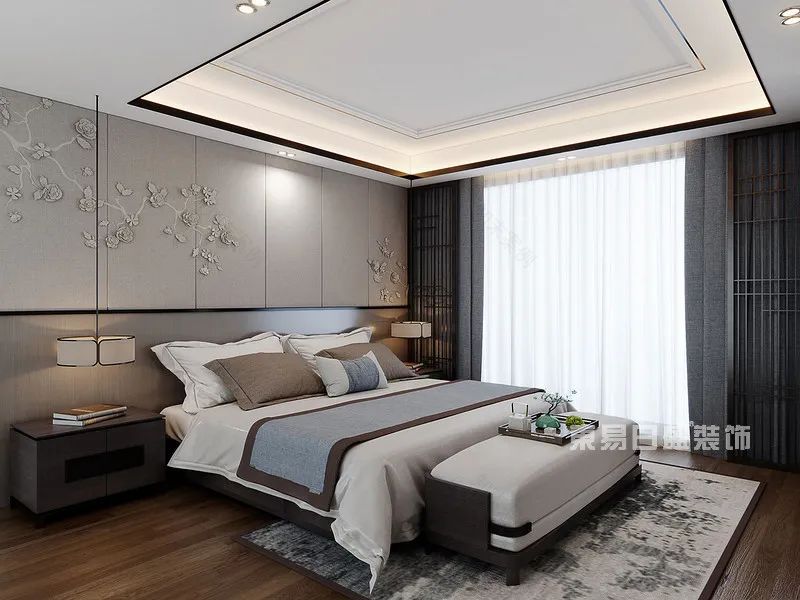 300㎡新中式别墅,云游山水一室间-27