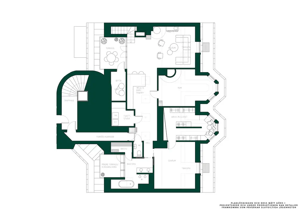 瑞典 1910 年老建筑的白色魅力家居设计-2