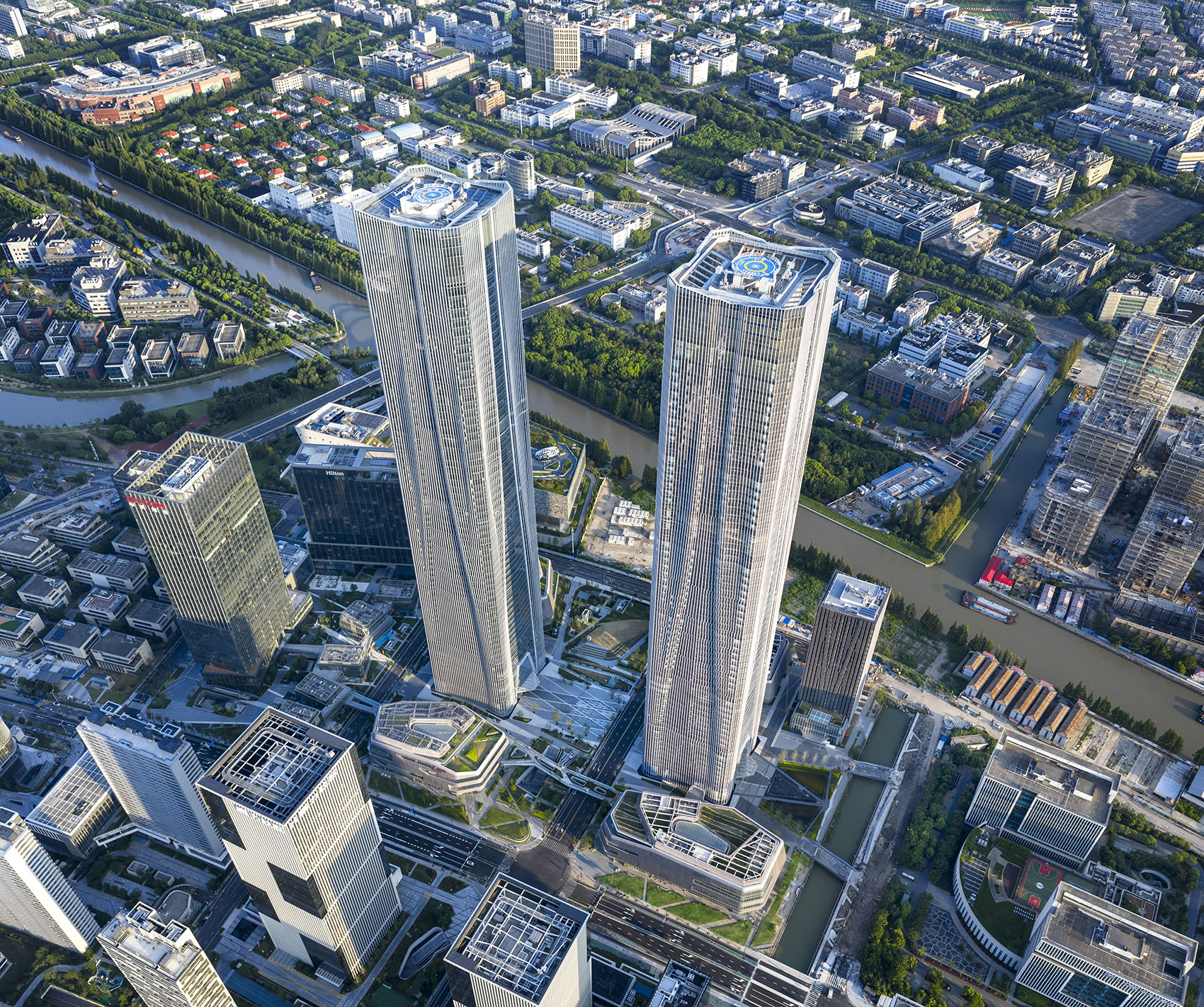 张江科学之门双塔丨中国上海丨Gensler-7