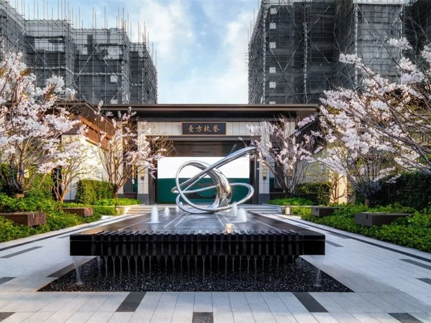 永州日升壹方·玖誉示范区景观丨中国永州丨五贝景观设计-3