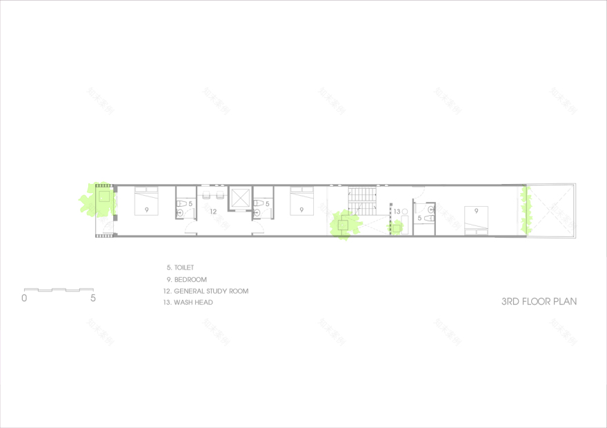 越南三代家庭宜居绿意住宅-46