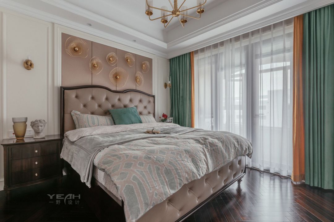 中南雅苑 | 140m² | 美式风格 | 奶油蓝与火烈鸟粉的完美融合-26