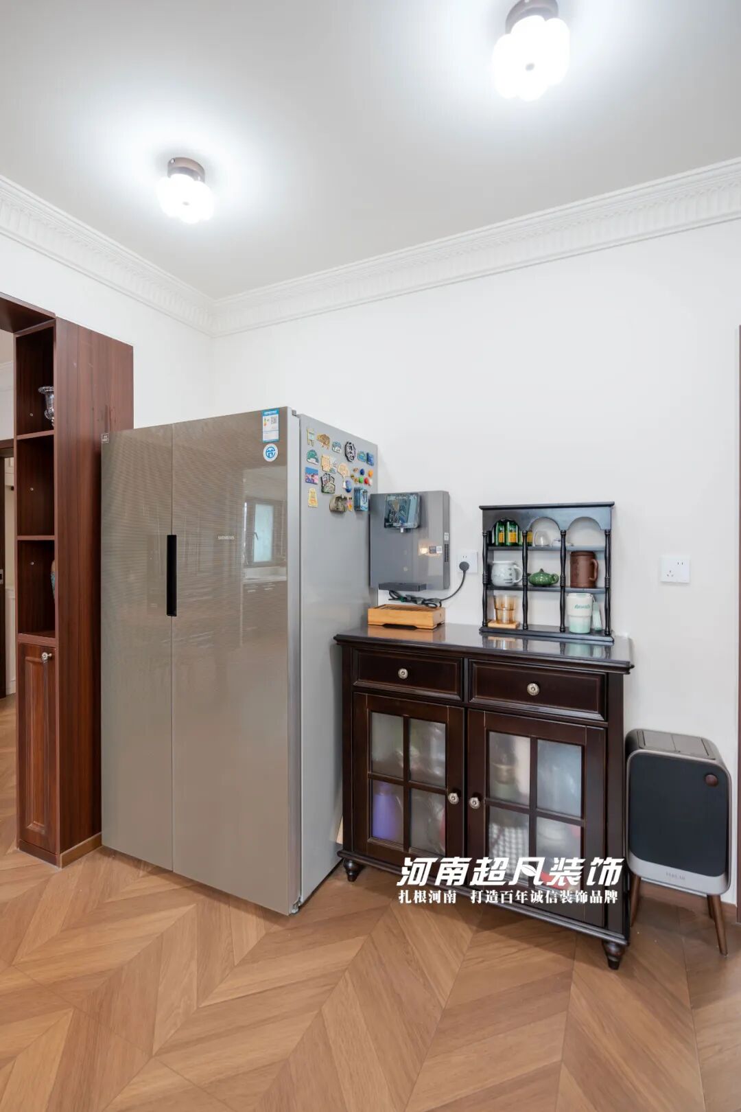 完工首发丨管城区金城街30号院，123㎡老房翻新，美式复古设计，优雅低调绽放-83