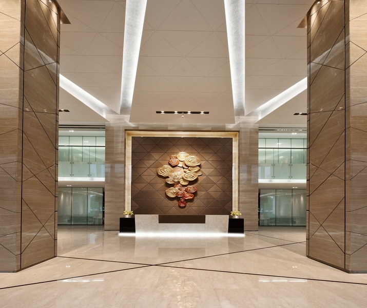 云南玉溪活发集团大厦综合楼——现代简约风格之美-1