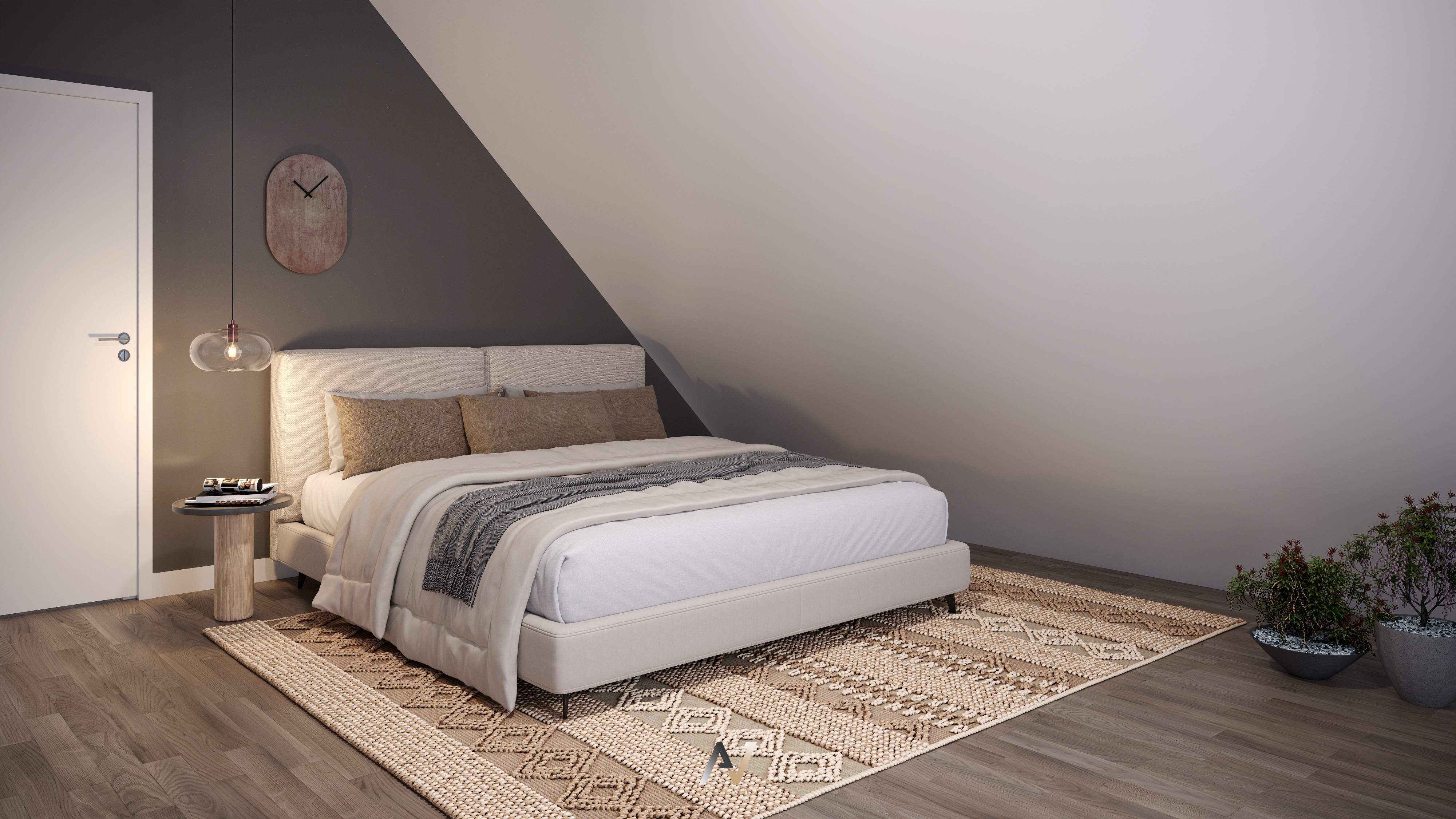 阁楼公寓效果图项目-5