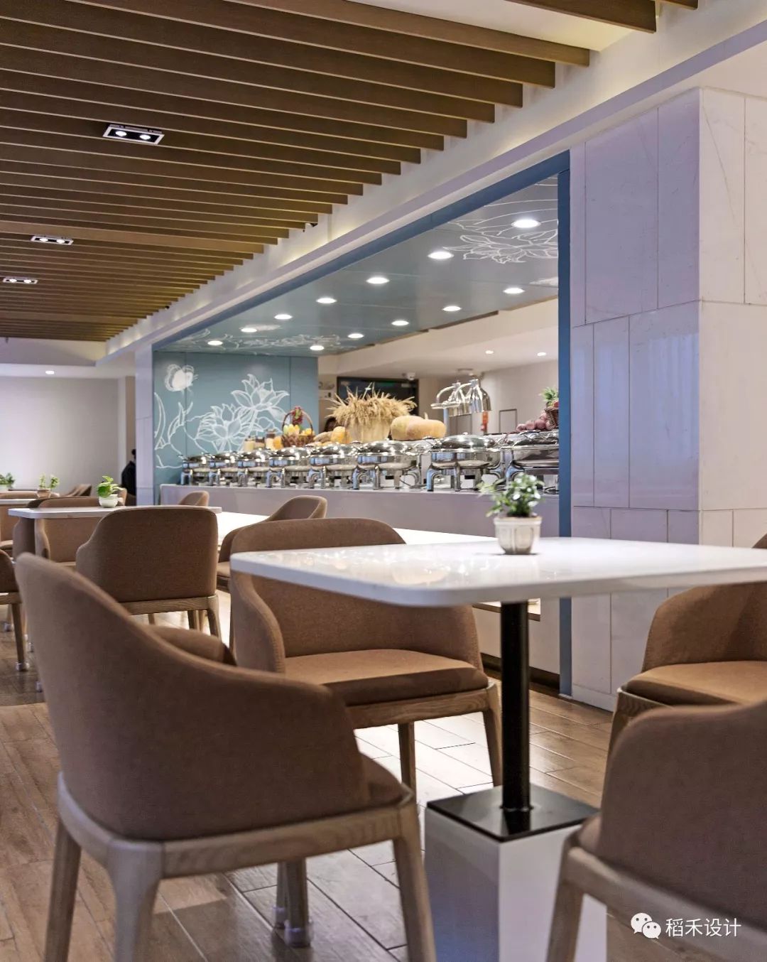 暖棕色调打造温馨空间——鸿宝大酒店室内设计-19