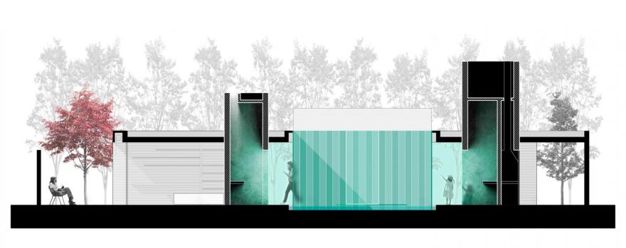 玻璃与混凝土的透明游戏——阿根廷 City Bell 住宅设计-13