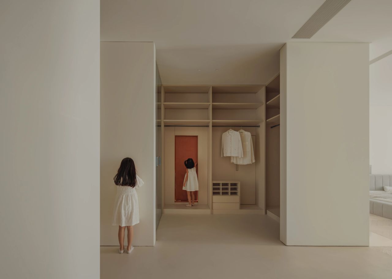 600㎡极简奶油风豪宅丨尔我空间设计研究室-55