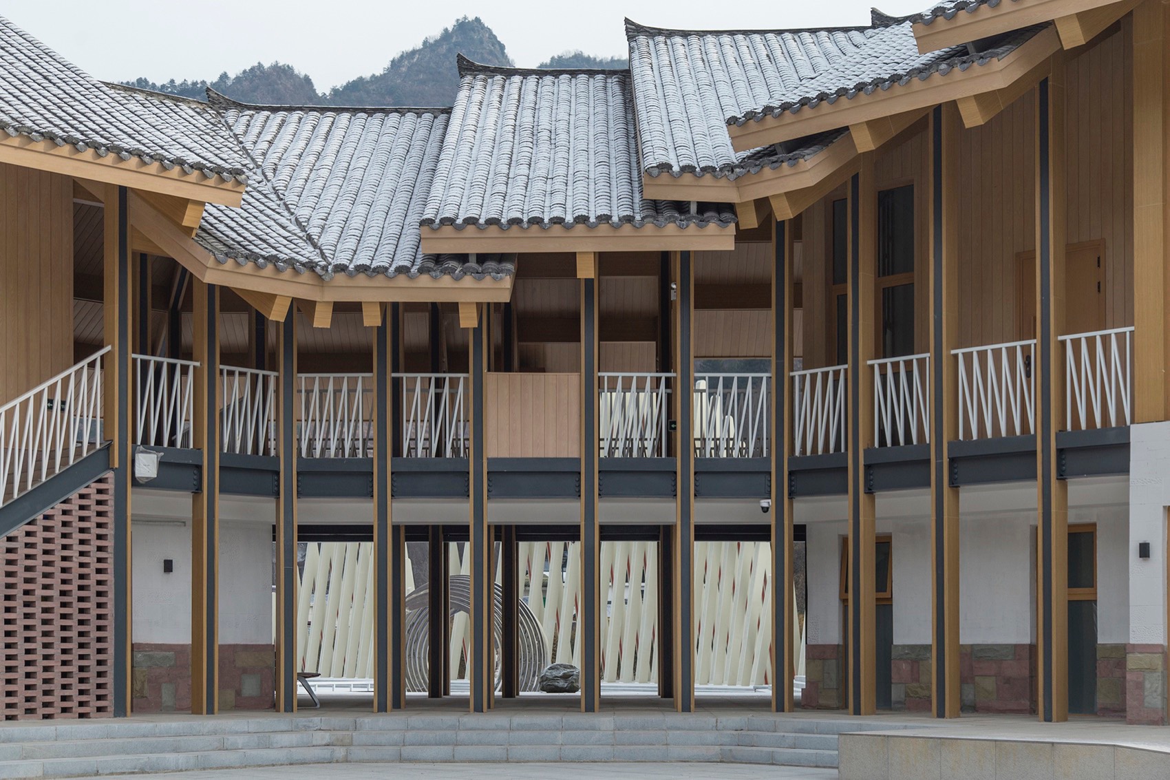 甘肃康县全域旅游游客集散中心丨中国甘肃丨Farmerson Architects 共生建筑设计(北京)有限公司-24