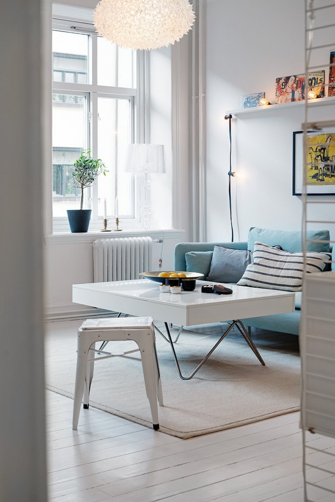 高效布局的两居室瑞典公寓-4