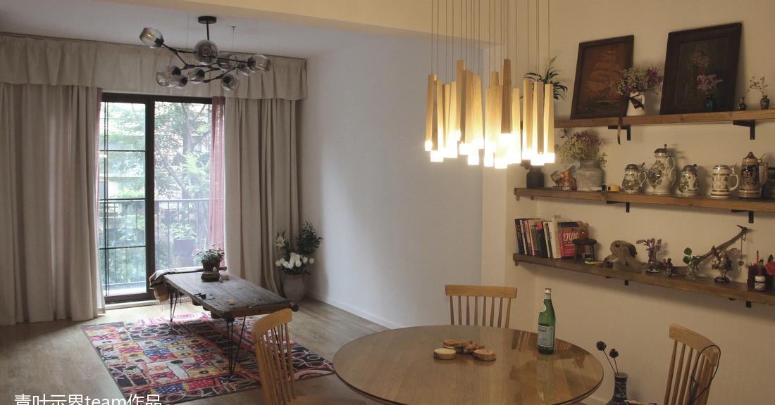 10 公分实木厚板床头柜,85 平米小户型大改造-23