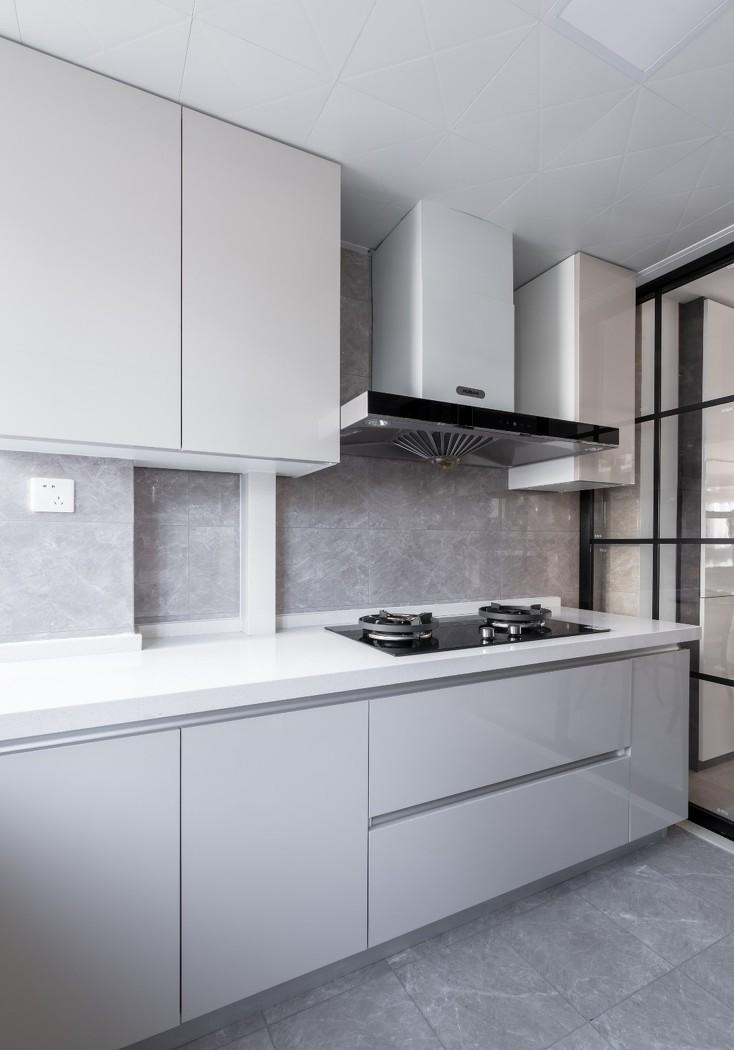 小户型 Spring 玄关餐厅厨房一体化设计-36