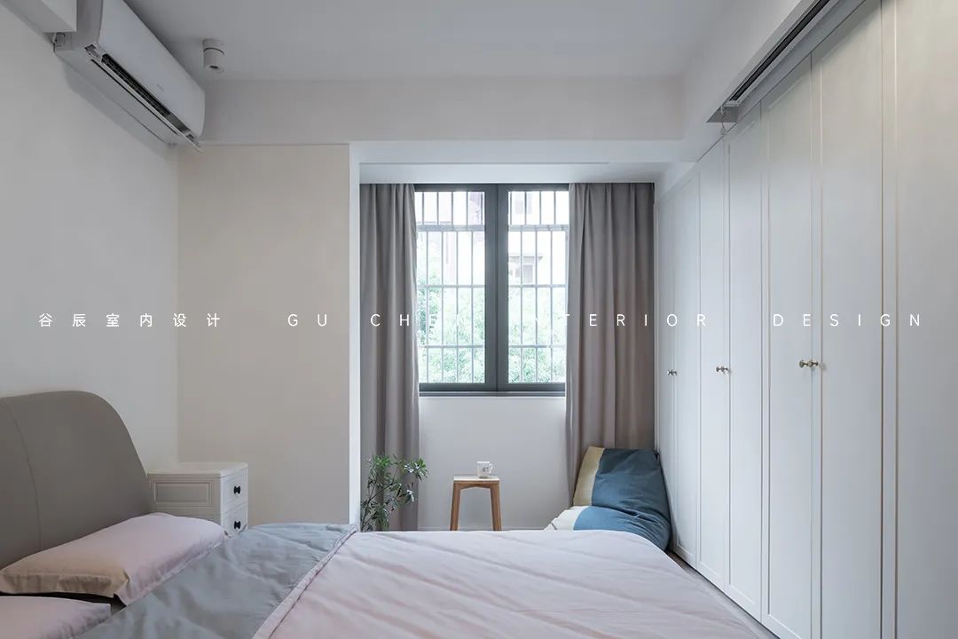 GUCHEN DESIGN | 独居女生的温柔复古家，谁信只有55㎡！-52