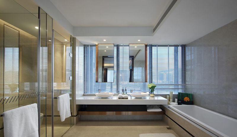 深圳天鹅堡D户型样板房 | 现代简约都市奢华空间-16