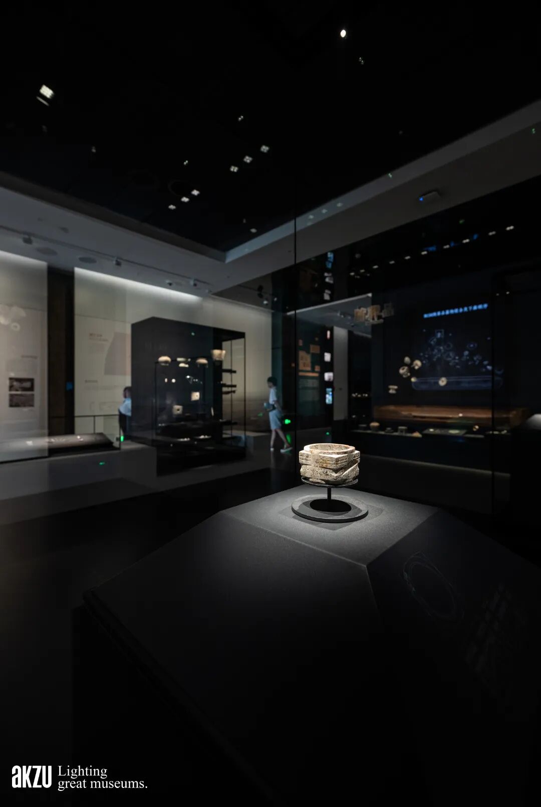 玉架山考古博物馆基本陈列|埃克苏博物馆照明项目-98