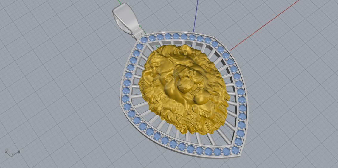 Lion Pendant-4