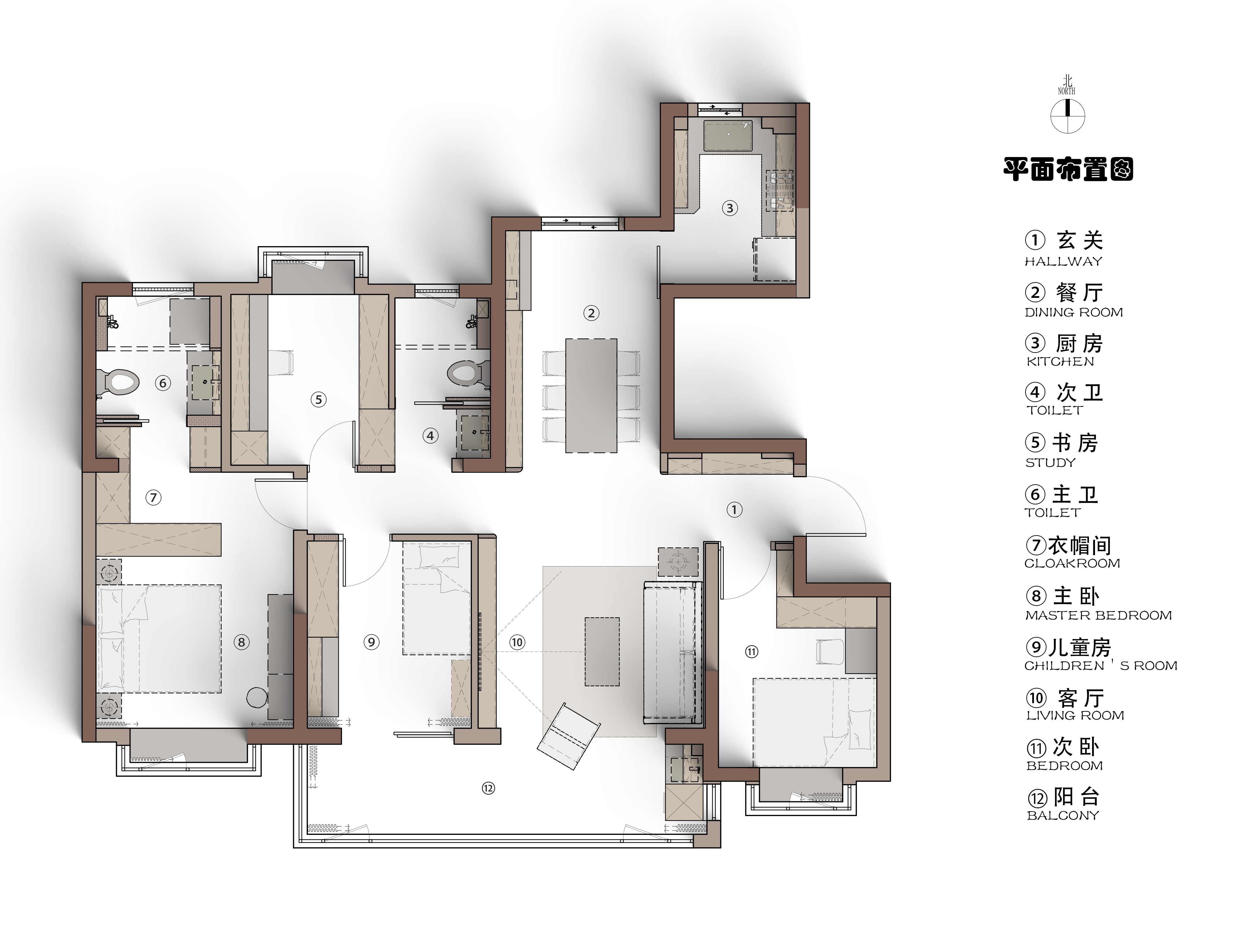 140㎡三代同堂，美好生活的序章-50