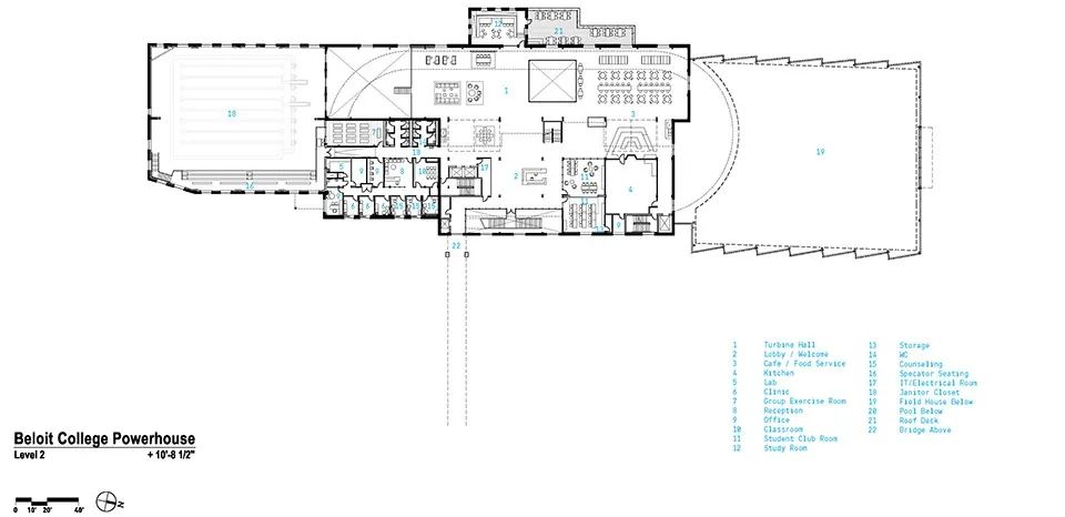 贝洛伊特学院发电站改造丨美国威斯康星丨Studio Gang-43