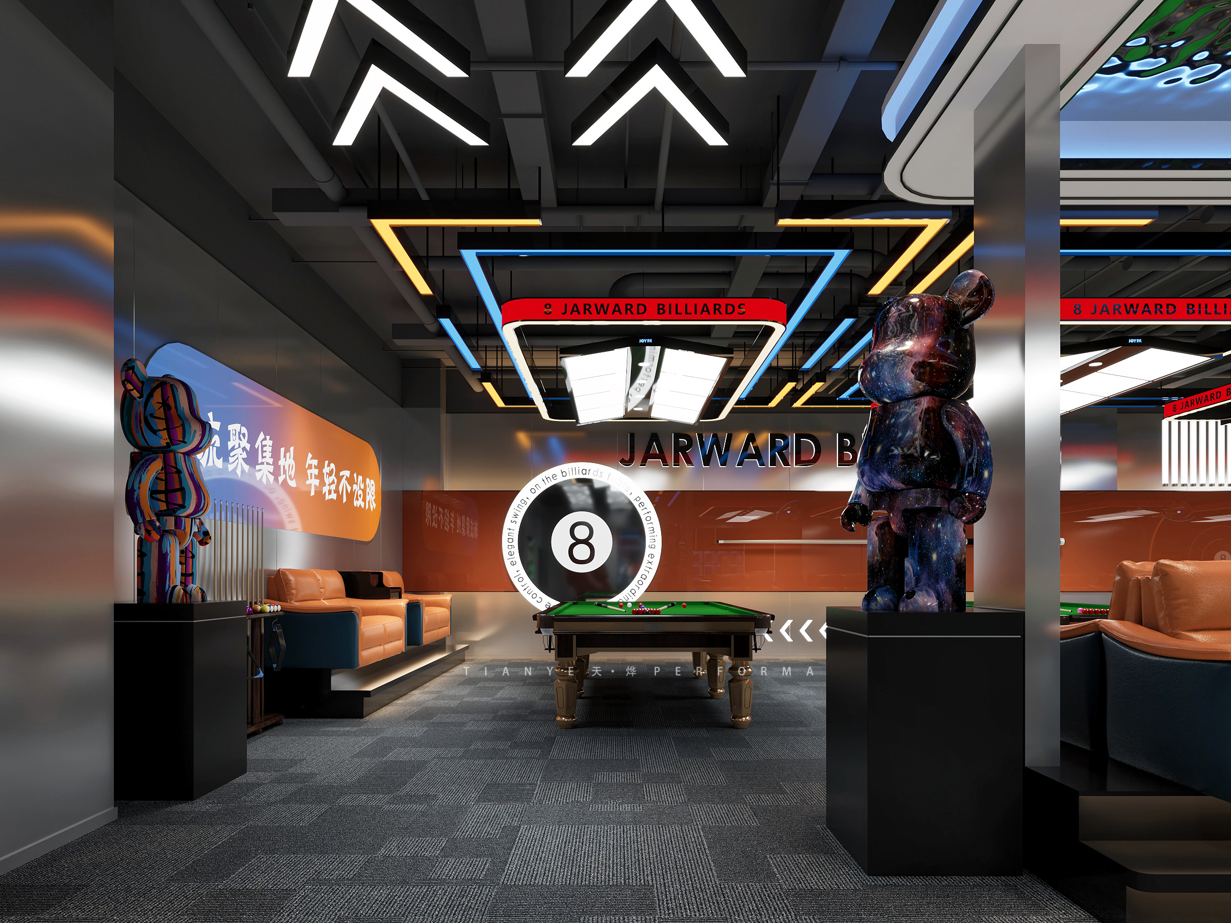 网吧台球室-2